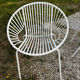 Paire de fauteuils de jardin vintage