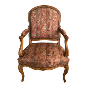 Fauteuil tapissier style regence