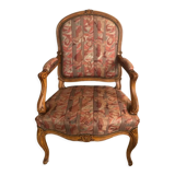 Upholstery armchair regence style