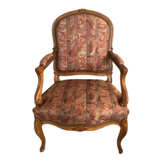 Upholstery armchair regence style