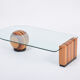 1970s italian coffee table by Massimo and Lella Vignelli for Casigliani