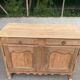 Louis XV sideboard renovated in solid oak, 18th century