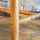 Set table bistrot et 2 tabouret en bambou 1930