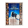 Cinema poster "The Crime of the Orient Express" Agatha Christie 60x80cm 1974