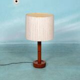 Vintage Danish design table lamp in teak Domus