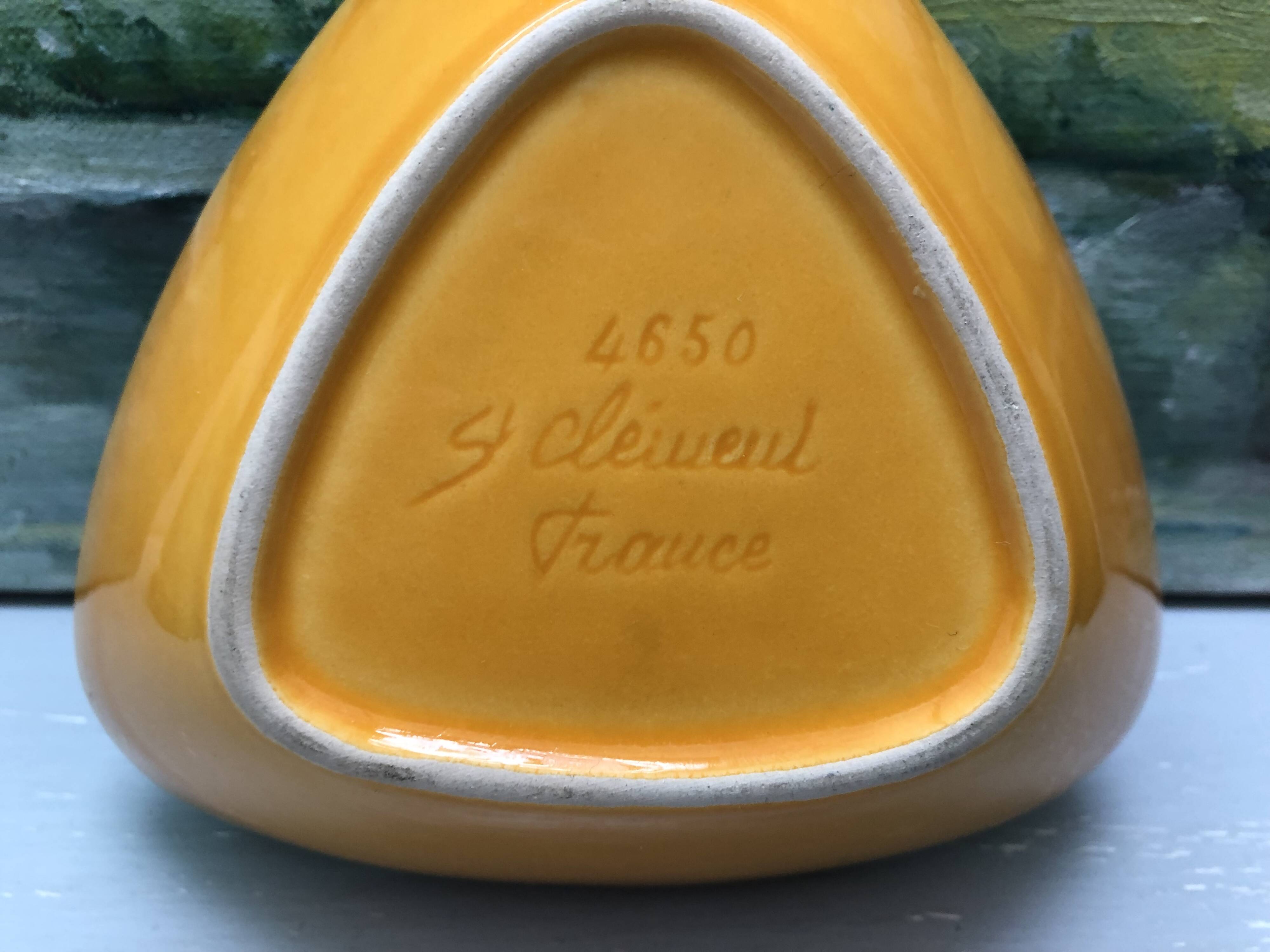 Set of 2 Saint Clément slush trays from the 60s