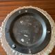 Plafonnier ou applique vintage en verre moulé