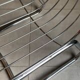 Design chair 70' in chrome metal