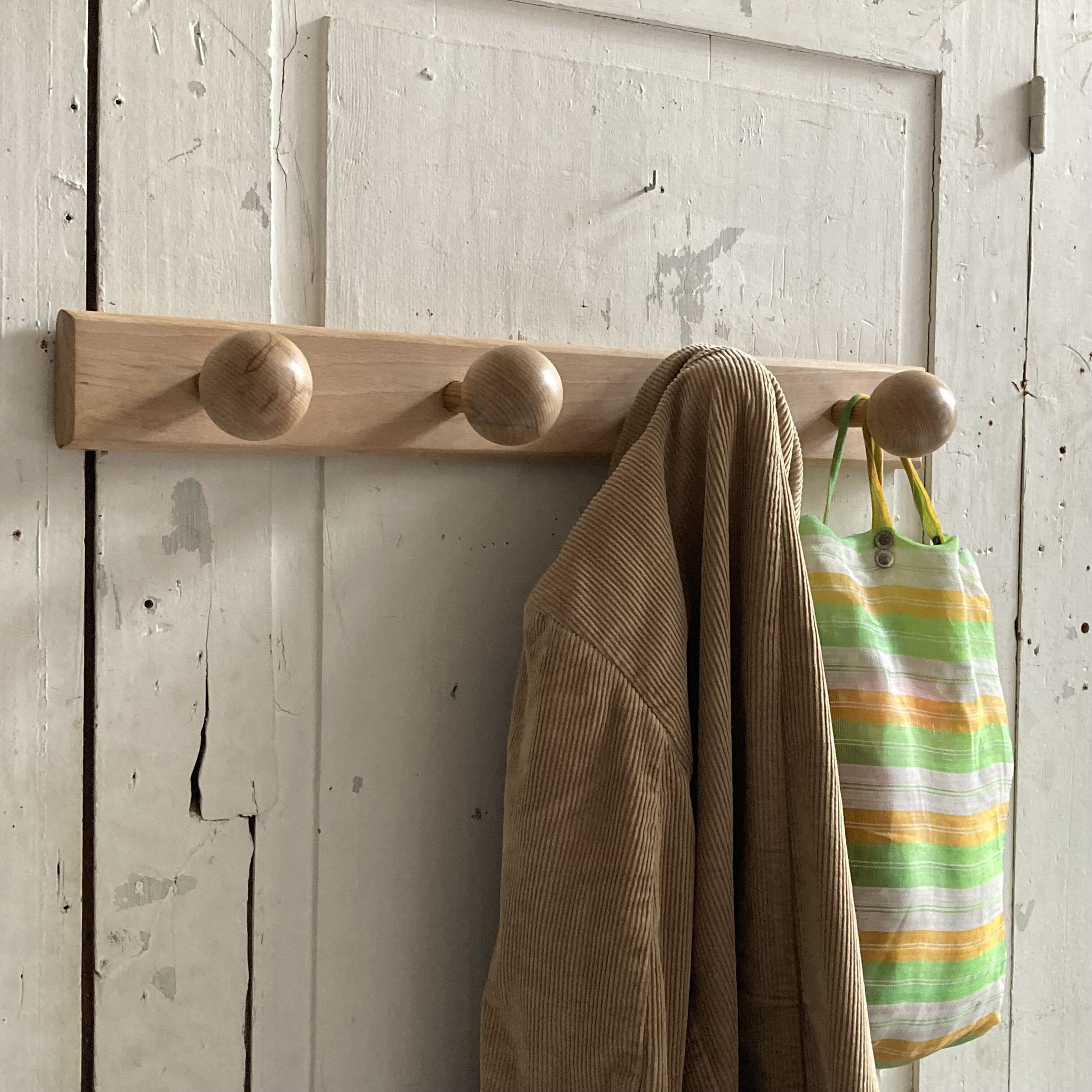 Wooden coat rack 70s
