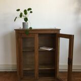 Oak display case