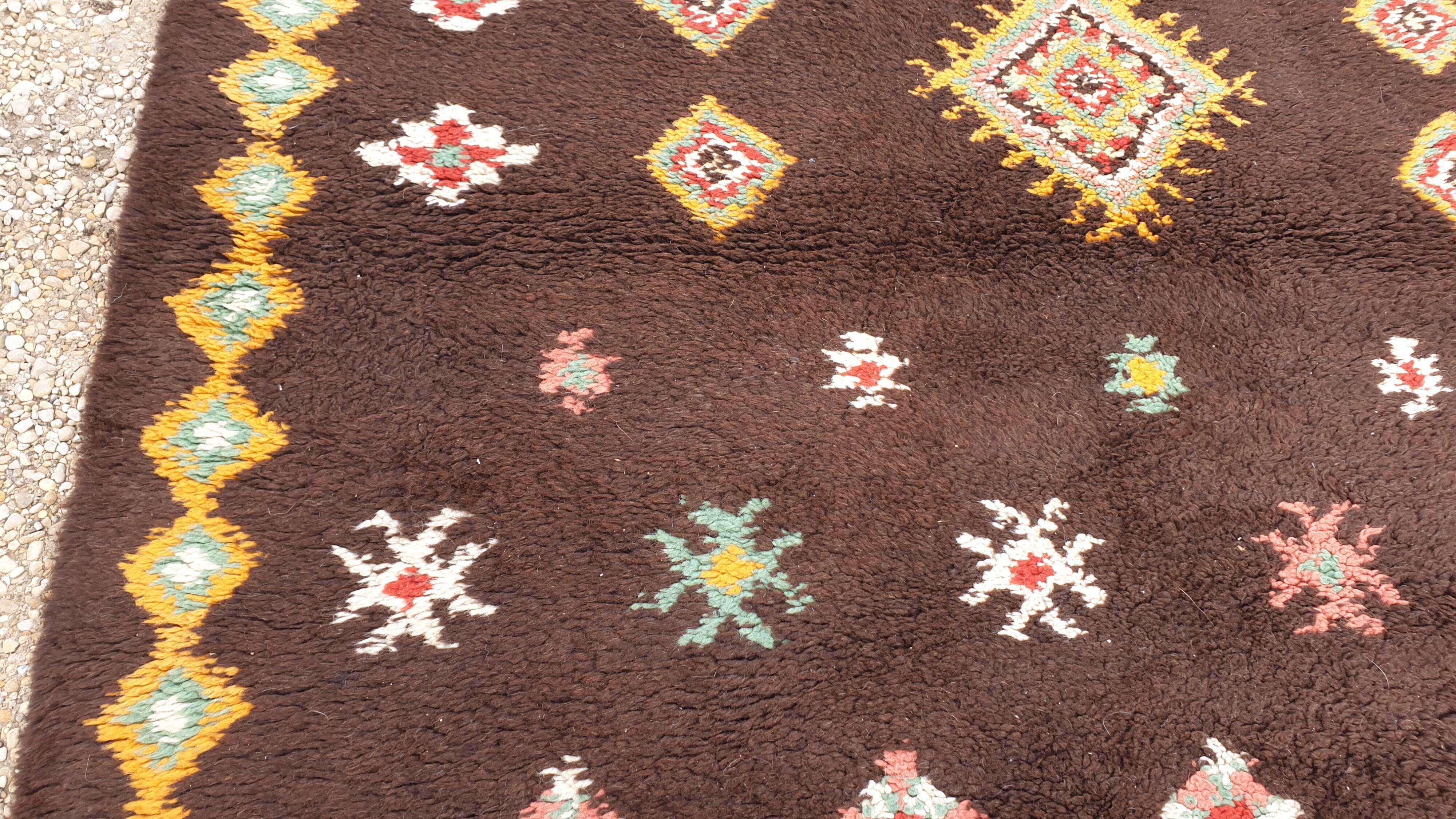 Moroccan berbert carpet thick wool