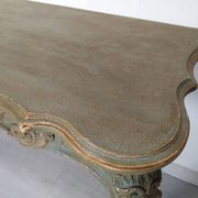 Louis XV style patinated console table