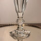 Baccarat Harcourt flute, 1841, signed