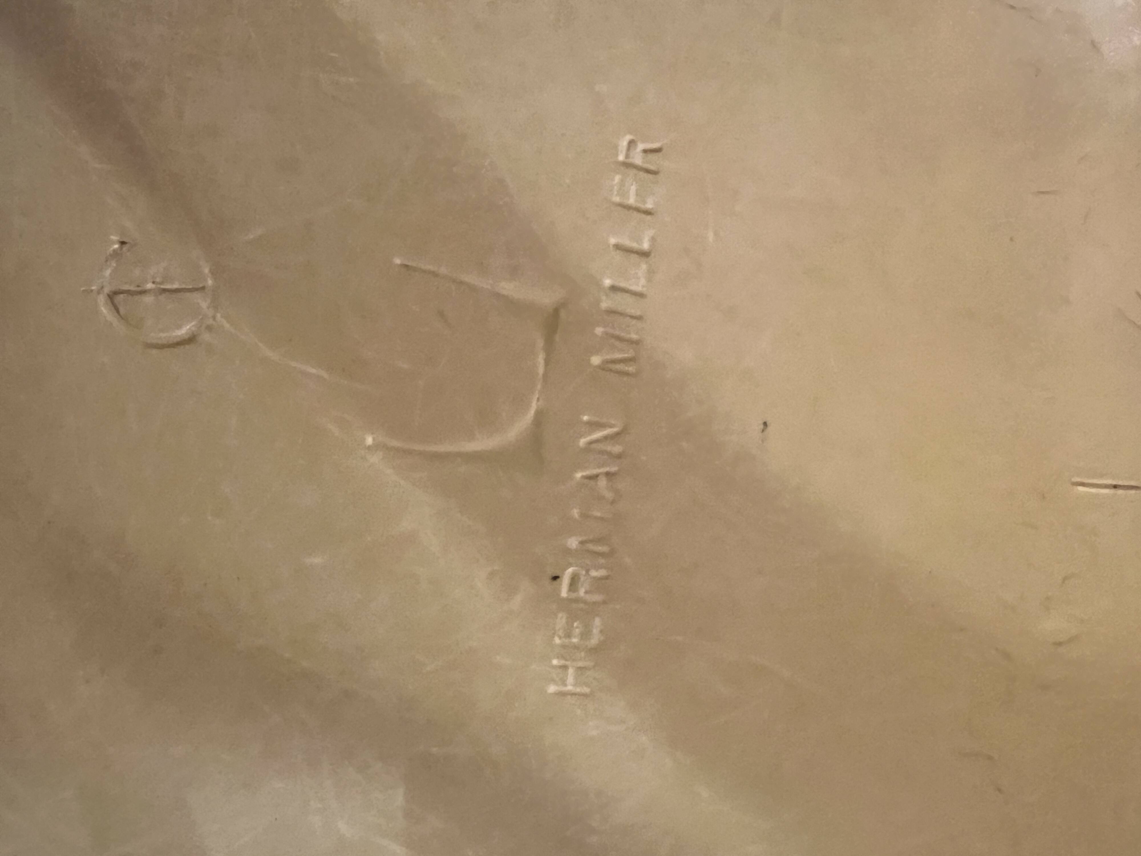 Lot of 2 DSW chairs in yellow fibre with oak dowel, light oak, Eames, Herman Miller.