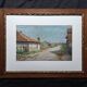 Impressionist painting - dry pastel, Normandy school Louis Minet