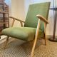 Fauteuil scandinave vintage années 50/60