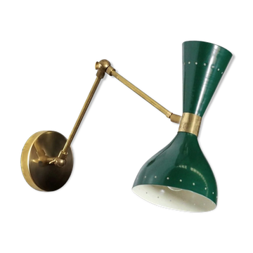 Applique moonlight vert articulable