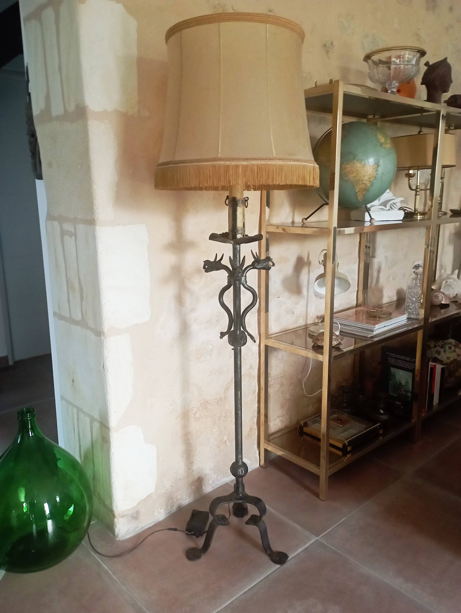 Lampadaire vintage