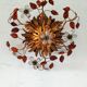 Wall lamp Maison Banci metal and glass of Murano design 70s