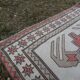 Vintage handmade Turkish rug 116x122 cm