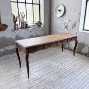 Oak console table from the 1960s.