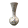 Ancient vase Moustiers ceramics white decor painted vintage