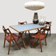 Vintage Hans J. Wegner sawhorse dining table AT303 Andreas Tuck
