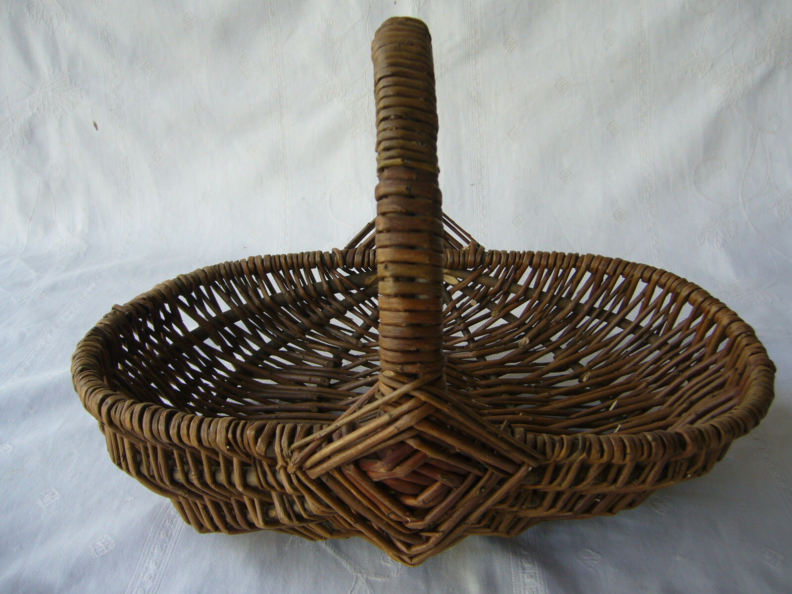 Old mushroom basket