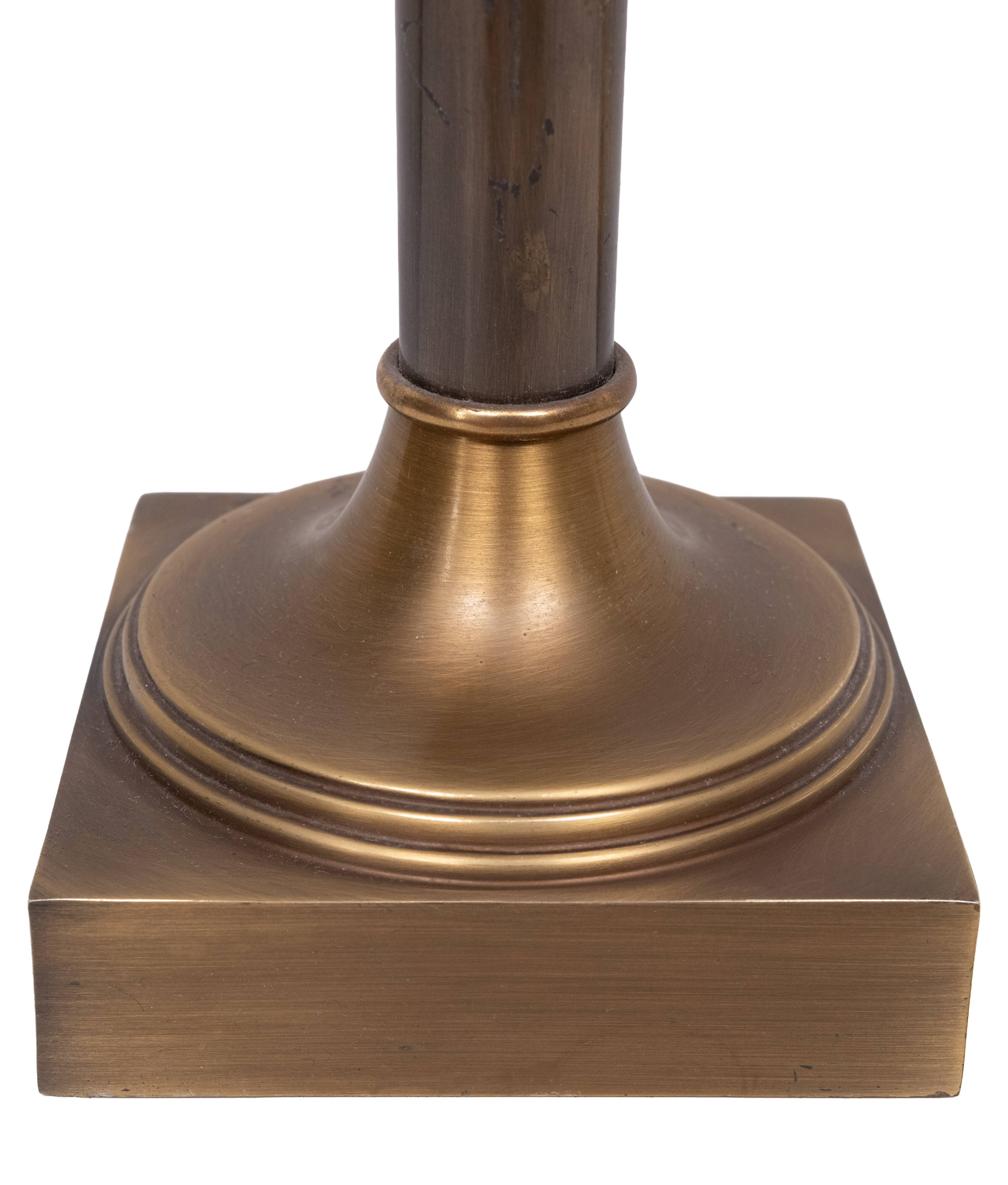 Kullmann lampen set Table lamps Bronze color 1970s Germany