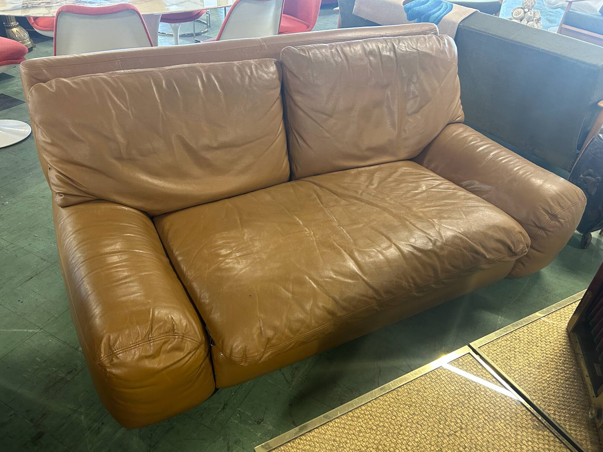 Bengodi 2-seater sofa Cini Boeri Aflex