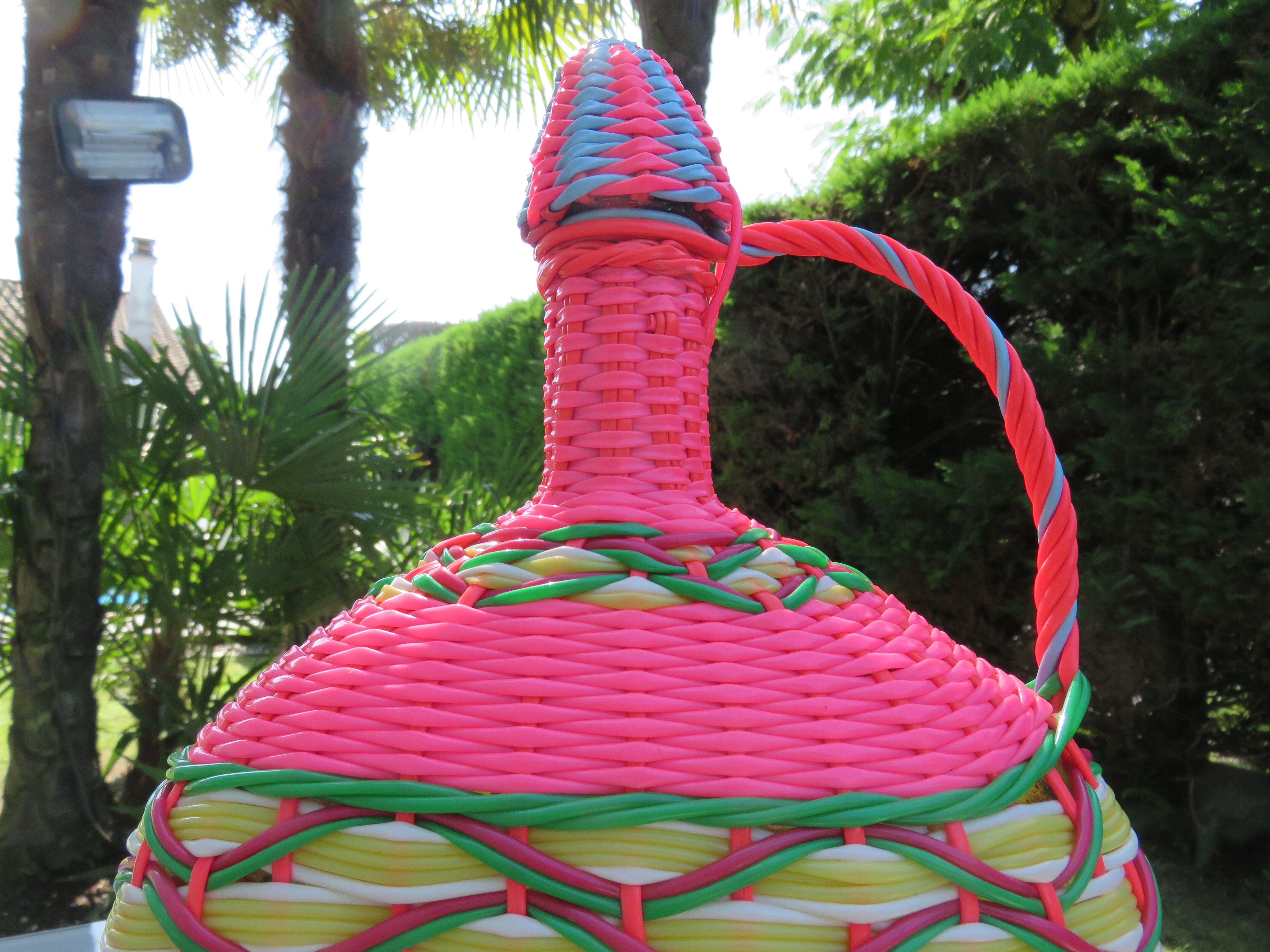 Bottle in scoubidou 50/60