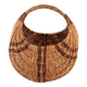Old banana basket with wicker two colors