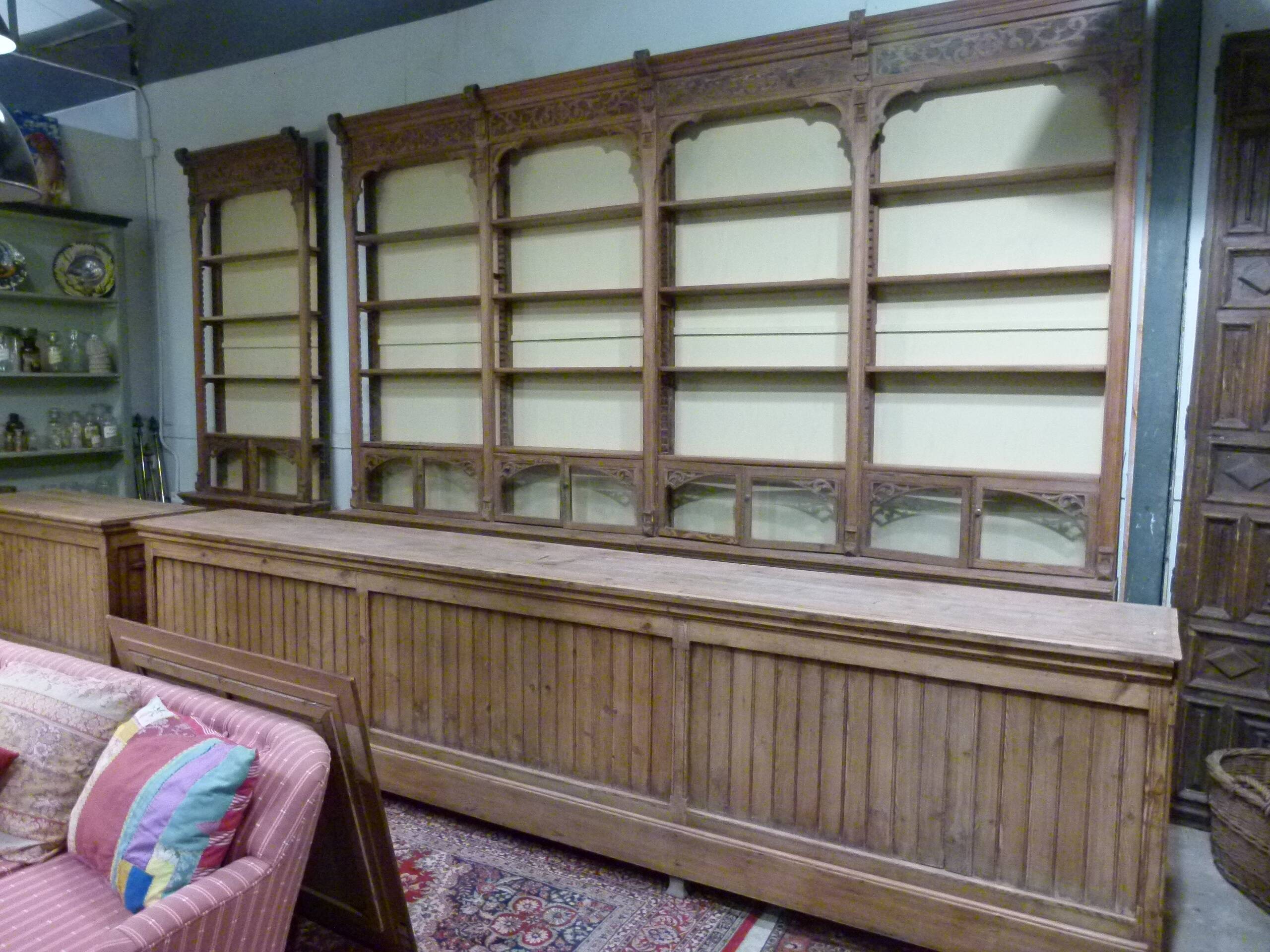 Early 20th century pharmacy window