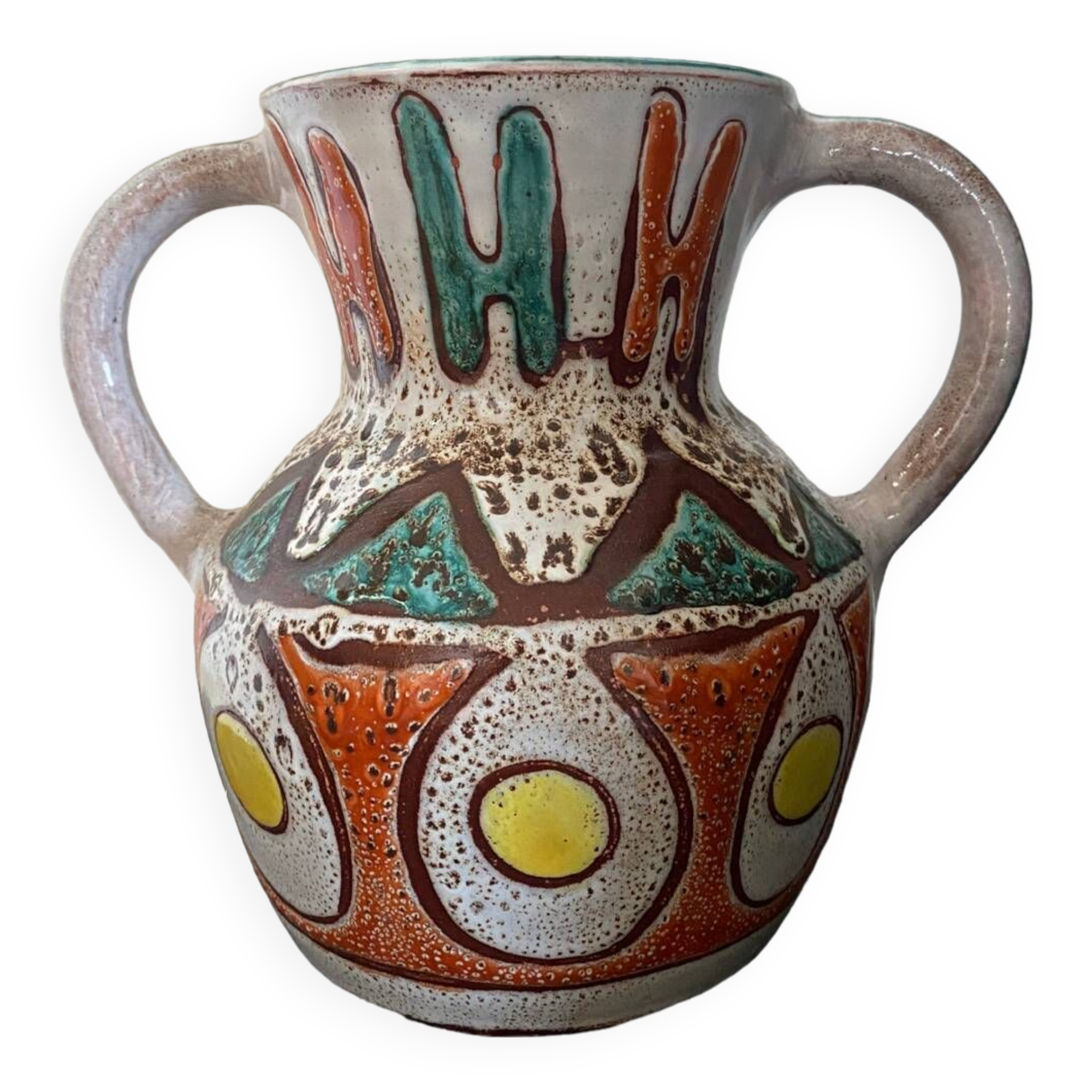 Daniel Vallauris ceramic vase