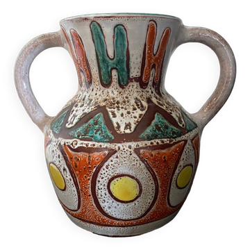 Ceramic vase Daniel Vallauris