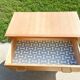 3-drawer chest of drawers, compass feet, from the 50s