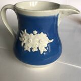 Pot à lait décor bleu