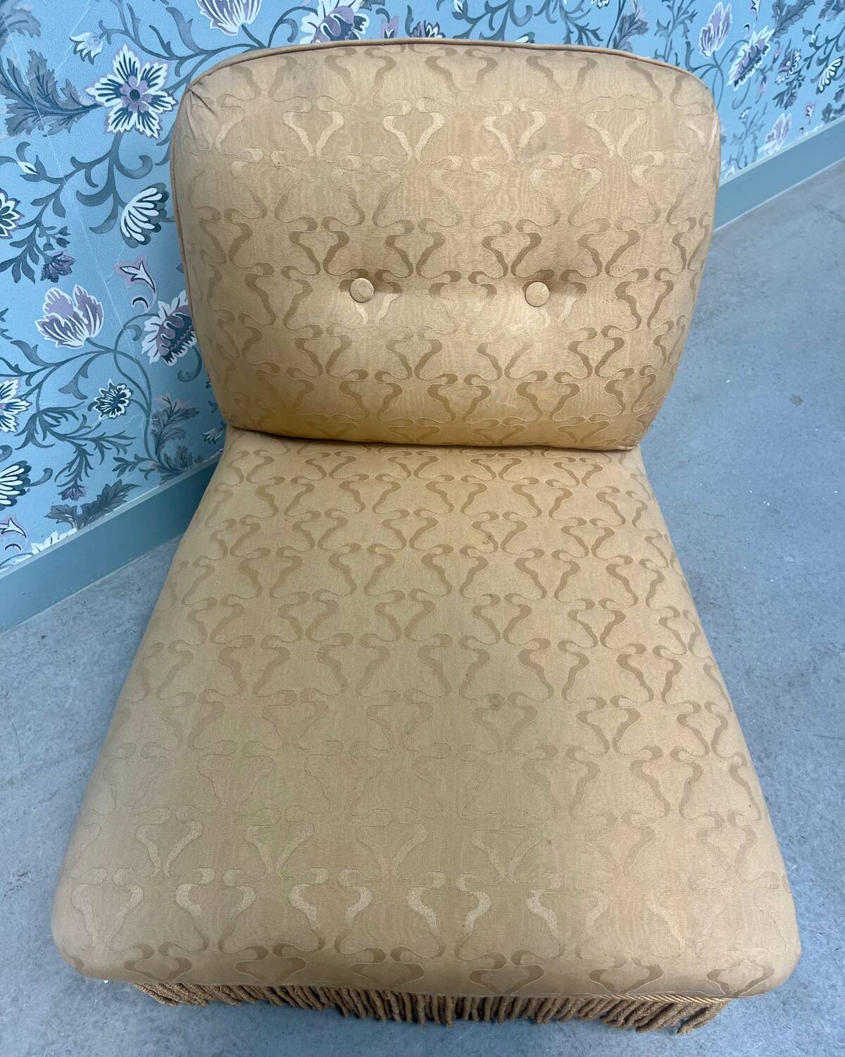 Vintage fireside chair