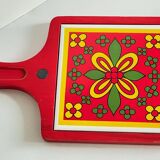 Vintage Red Plate Mat