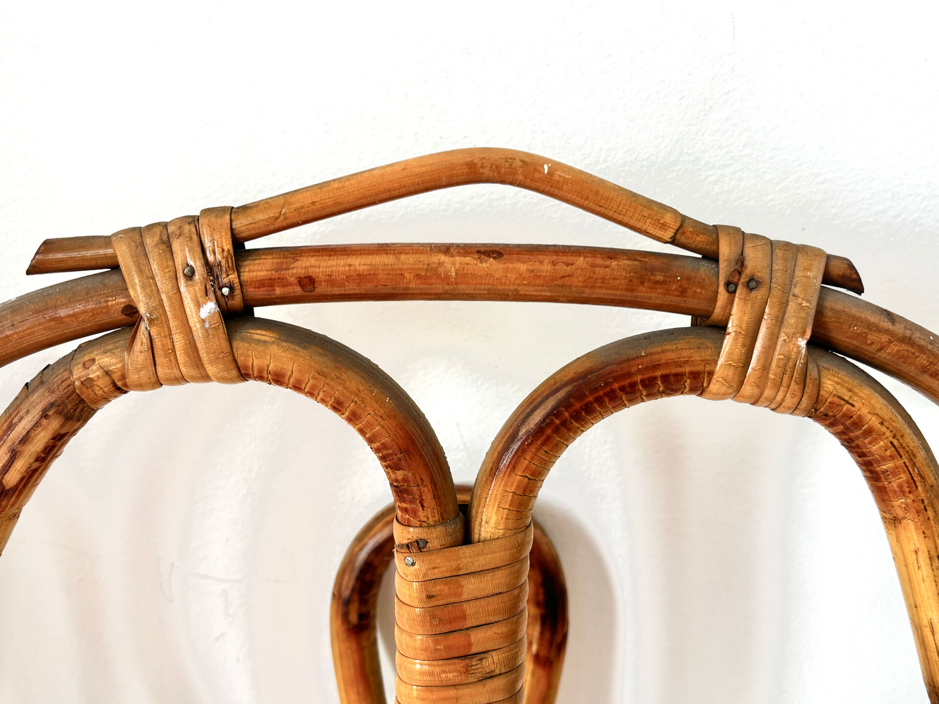 Franco Albini rattan coat rack 1960