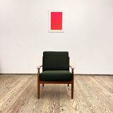 Mid-Century Modern Lounge Armchair in Teak by Grete Jalk for France and Son, 1950s