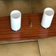 Authentic vintage ceiling lamp with opaline tube