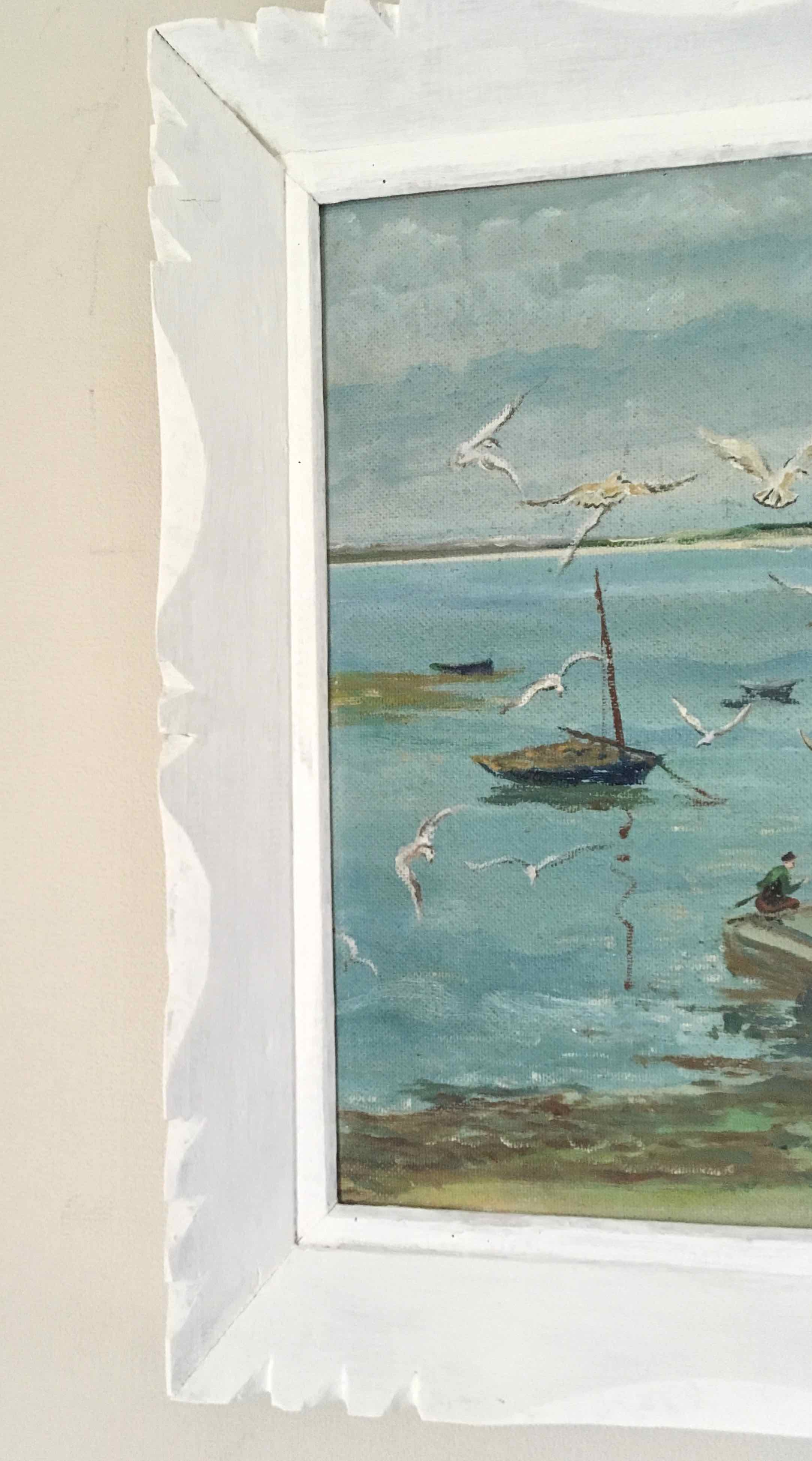 Painting former marine Brittany