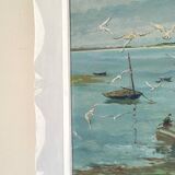 Painting former marine Brittany