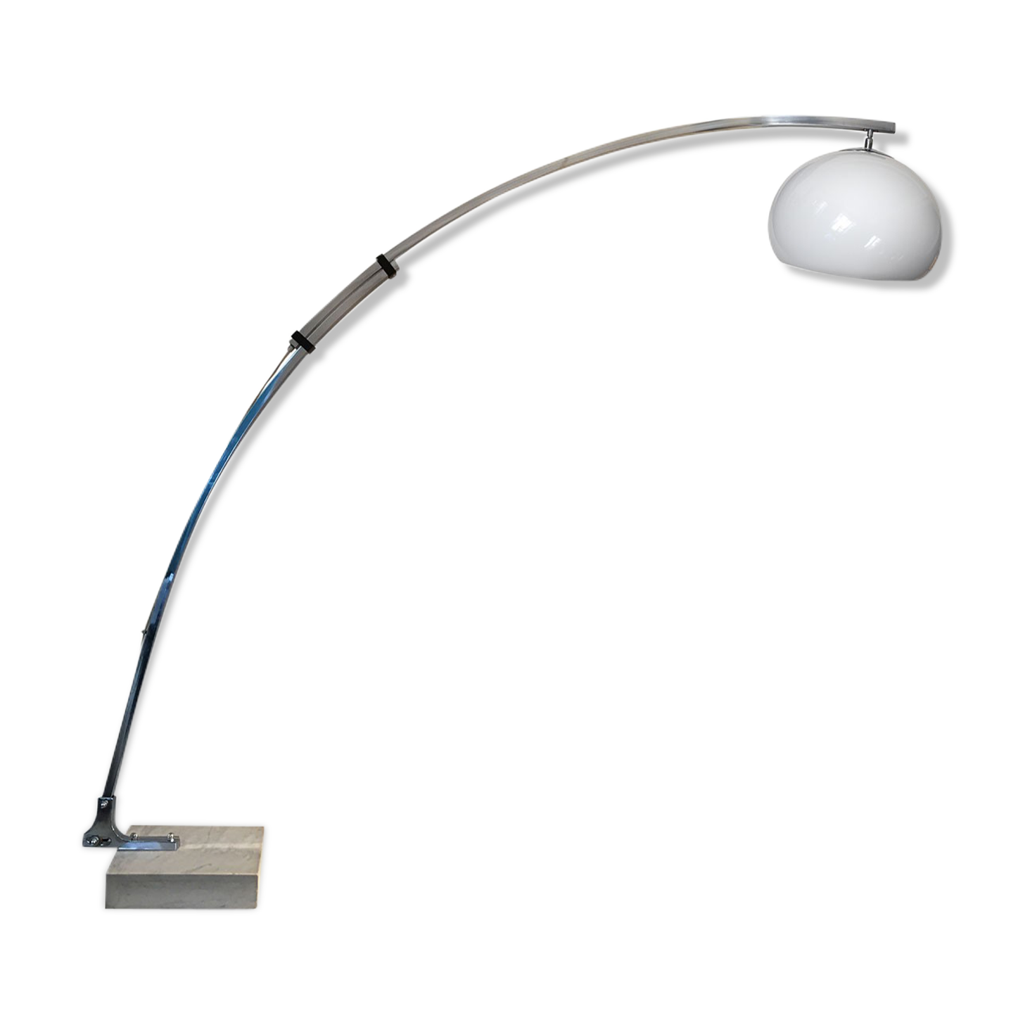 Telescopic arc floor lamp by G. Reggiani 1970