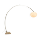 Italian mid century extra large arc lamp with Murano glass shade, 1970s