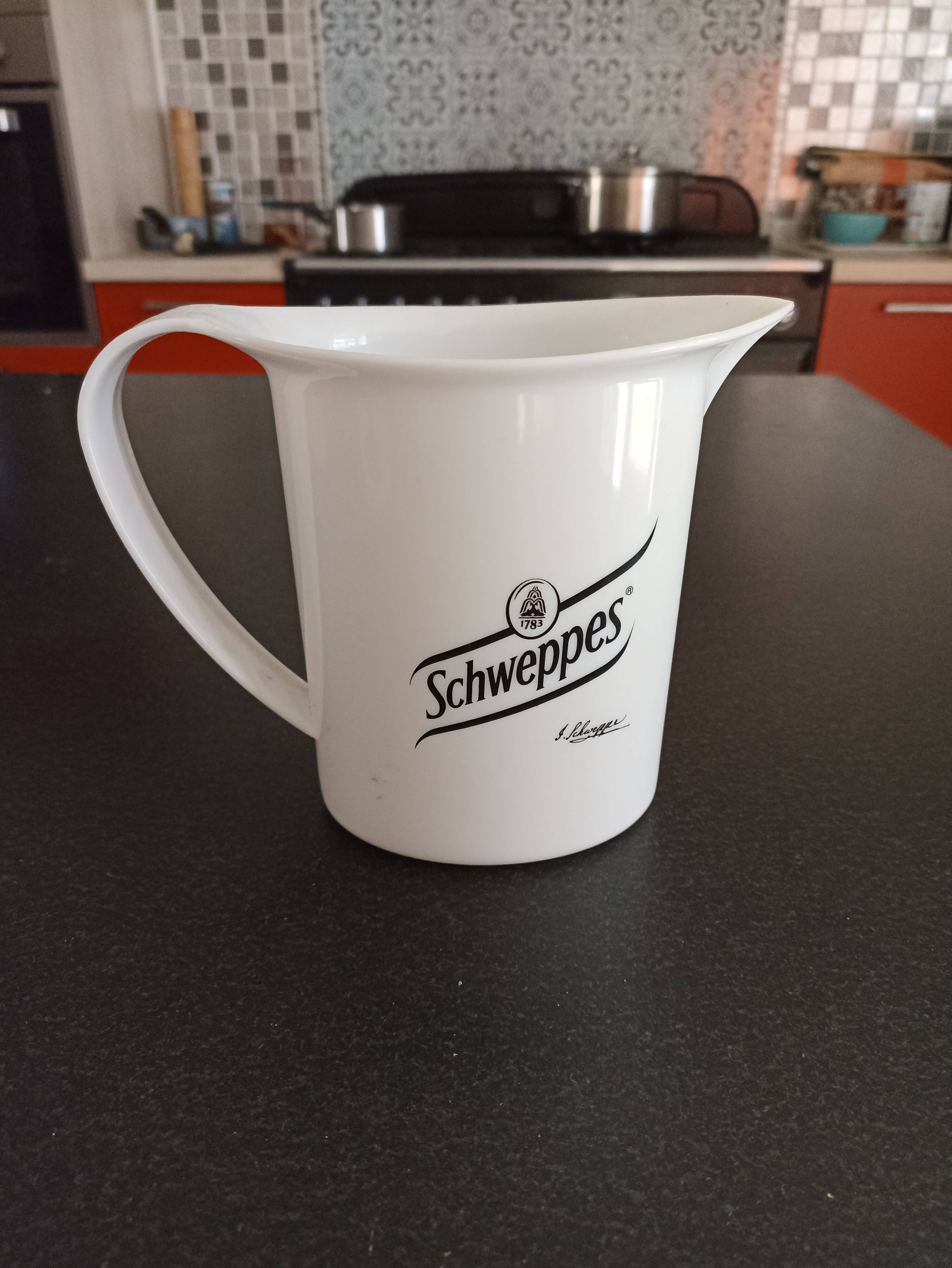 Vintage Schweppes decanter