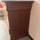 Louis Philippe style commode with marble top