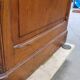 Shop counter display cabinet with old drawers, 1900s