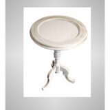 Old revamped tripod pedestal table